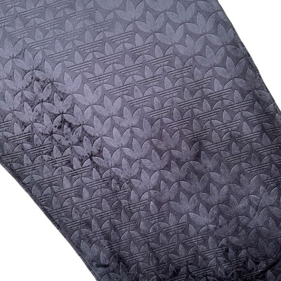 adidas Originals Velvet Trefoil Sweatpants - Dark Brown - Size Large - Picture 4 of 8